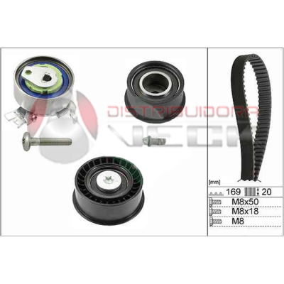 Kit Distrib. Tensor + Correa Astra,Corsa