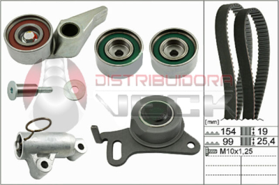 Kit Dist.tens. + Correa Mitsubishi L200,Montero
