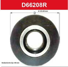 Sop.cardan C/Goma Grande Mercedes 1114